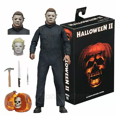 NECA Halloween 2 Michael Myers 1981 Movie Ultimate 7  Action Figure Collection • $34.99