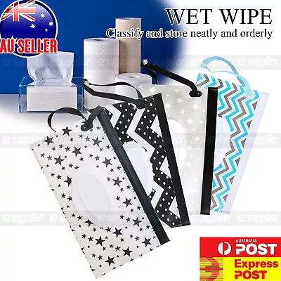 2x Travel Wet Wipe Bag Pouch Baby Care Portable Tissue Case Holder Box Pouch HOT • $5.45