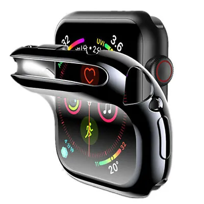 For Apple Watch Series 2/3/4/5/6/7/SE Case TPU Ful Screen Protector IWatch Cover • £3.99