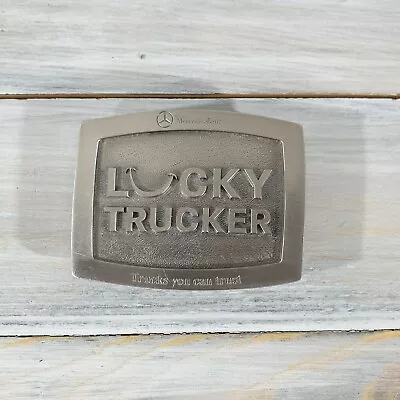 Mercedes-Benz Lucky Trucker Men's Buckle Variata Metalik Made In Germany  • $22.99