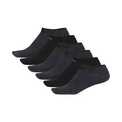 Adidas Athletic Superlite No Show Socks (6 Pairs) - One Size - Black • $42.95