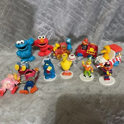 Sesame Street Muppet Lot Some Cake Toppers Some Vintage Diecast • $10