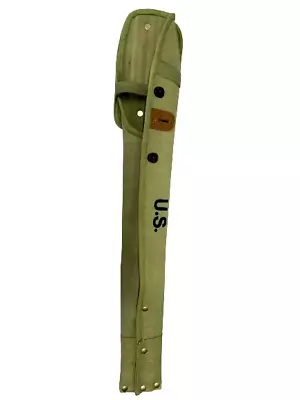 WARCRAFT EXPORTS WWII M1 Carbine Canvas Holster Case Marked US OD GREEN • $37.04