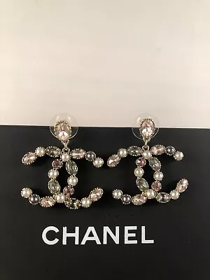 Authentic Chanel Earrings • $460