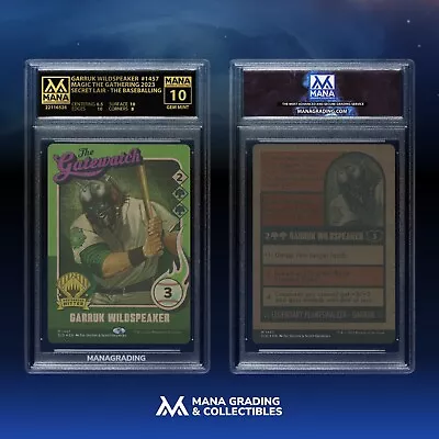 Garruk Wildspeaker Secret Lair Magic The Gathering Mana Graded 10 Gem Mint • $39.99