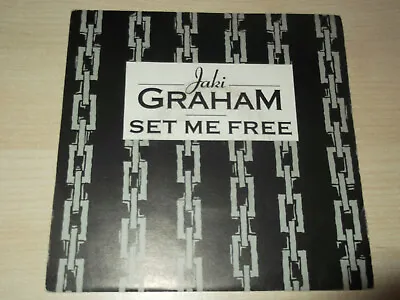 Jaki Graham  Set Me Free  7  Hit Record - Cover 1 • £1.37