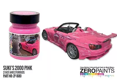 Zero Paints Suki's VeilSide S2000 Pink Paint 60ml (2 Fast 2 Furious) • $23.50