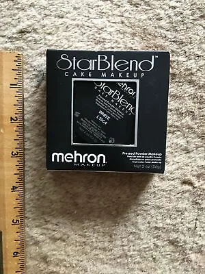 Mehron StarBlend Cake Makeup Face Paint (2 Oz) White L15C4 • $6.99