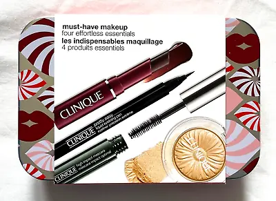 £35 • Buy Clinique Makeup Kit Gift Set Must-Have Makeup Four Effortless Essentials
