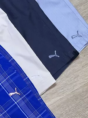 Excellent PUMA Men's Walking Shorts - Golf - Lucky Size 36 - Lot Of 4 • $65