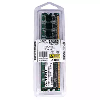 2GB DIMM Apple Power Mac G5 Power Mac Quad 2.5GHz Non-ECC PC2-3200 Ram Memory • $17.99