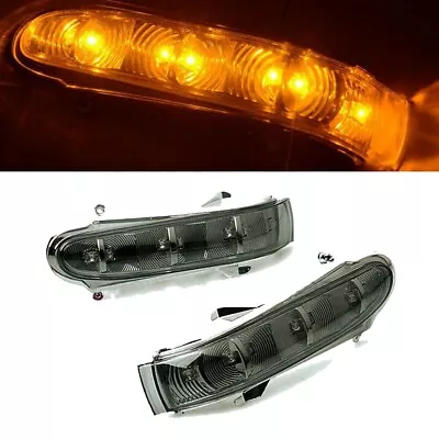 2x For Mercedes W220 S320 S430 S500 W215 92-02LED Side Mirror Turn Signal Light • $33.90