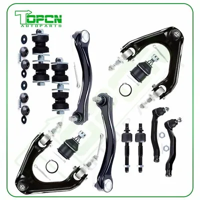 For 1990-1993 Honda Accord 14pcs Front Suspension Kit Upper Control Arms Tie Rod • $84.99