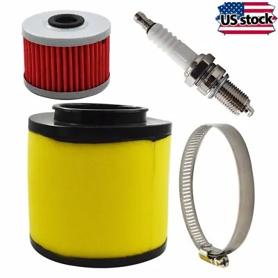 Air Oil Filter Spark Plug Tune Up Kit For Honda FourTrax 300 TRX300 1988-2000 US • $10.12