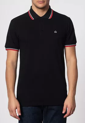 Merc London - Card Polo Shirt (Black) Size: XXL • £44