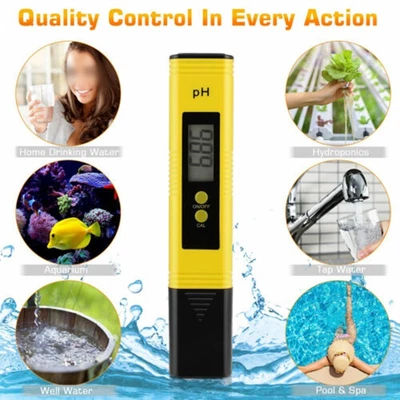 £9.35 • Buy 1 Pcs Digital PH Acid Water Meter Measurement Sensor Reader Digital Probe Pen