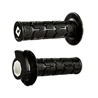 ODI MX ROGUE LOCK ON GRIPS Black 2T / 4T Motocross MX Enduro H36RGB • $49.99