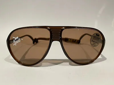 NOS Vintage1980s Metzler Germany Sport 0153 Aviator Sunglasses W/ Elastic Strap  • $199