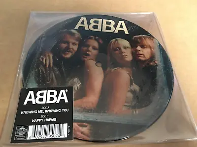 ABBA – Knowing Me Knowing You 7  Picture Disc 2016 New • £34.99