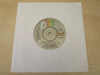 Melba Moore Love's Comin' At Ya 7  Vinyl Record • £1.75