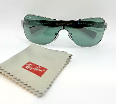 $65 • Buy Ray Ban Matte Gunmetal Wrap W Brown Gradient Lens Sunglass RB3471 004/71