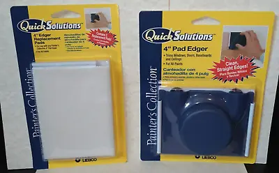 $15.95 • Buy Quick Solutions 4  Paint Pad Edger + 2 Replacement Pads   Brand New
