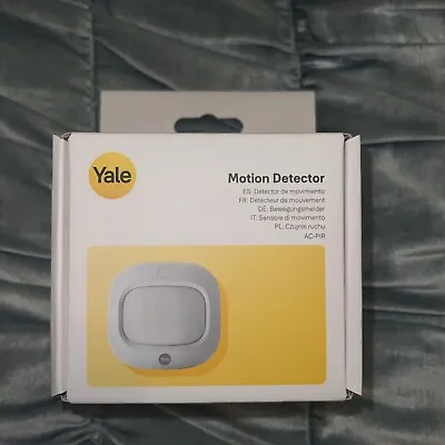 Yale Sync Smart Home White Alarm Motion Detector  - AC-PIR - Brand New • £25.99