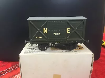 £30 • Buy PARKSIDE DUNDAS ? O Gauge 7mm LNER 8 T Goods Van  - BUILT