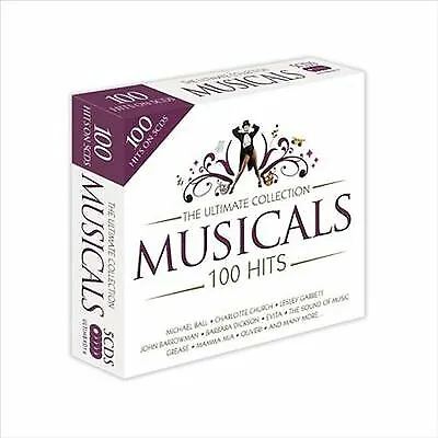 Various Artists : Musicals: The Ultimate Collection CD Box Set 5 Discs (2009) • £5.43