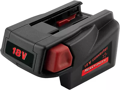 Adapter Compatible With Milwaukee M18 18V Battery To For Milwaukee V18 48-11-... • $29.09