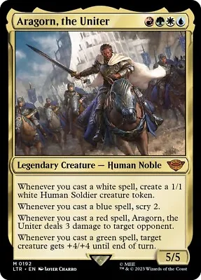 EDH Aragorn Deck - Commander MTG Magic The Gathering • $99.95