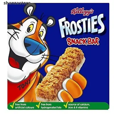 4 Packs Of Kellogg's Frosties Cereal Milk Bars 6 X 27g UK Free And Fast Shipping • £9.99