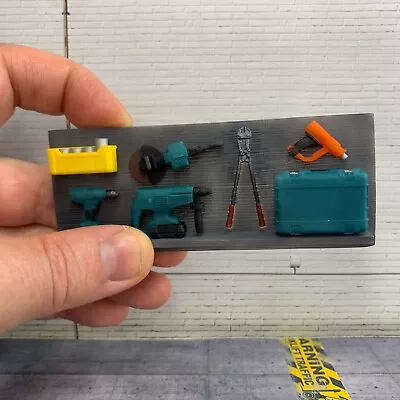 1:18 Scale Tool Board With Power Tools For Car Service Garage Diorama • $49.90