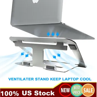 Laptop Stand Tablet Notebook Desk Riser Holder  Aluminum Alloy For PC MacBook • $21.57