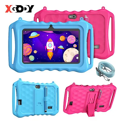 2024 GMS Kids Tablet 7 In 32GB ROM 4-Core Android 12 (Ages 3-12) WiFi 3100mAh PC • £51.79