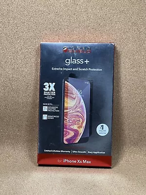 ZAGG Invisible Shield Glass+ Extreme Impact Screen Protector For IPhone Xs Max  • $19.99