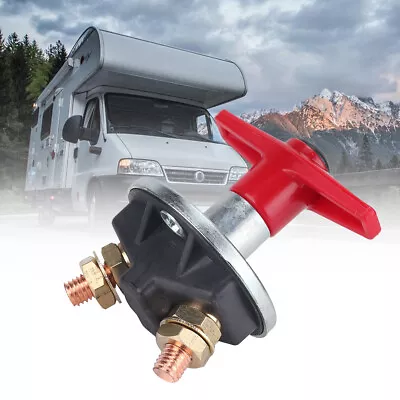 1000 Amp  Battery Isolator Cut Off Kill Switch Heavy Duty Fixed Key 12v /24v • £6.79