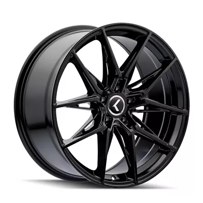 20x9 Kraze KR196 Evolve Gloss Black Wheels 5x112 (35mm) Set Of 4 • $986