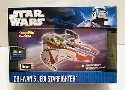 Revell Star Wars Obi-Wan's Jedi Starfighter SnapTite Model Kit 2010 New Sealed • $27.50