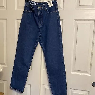 NEW J. Crew Womens Size 30 Blue Jeans Fuul Length Classic Straight • $20