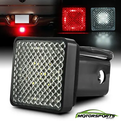 W/Running/Brake/Reverse Red/White LED Towing Hitch Cover Light For 2  Receiver • $19.98