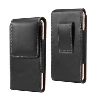 For Elephone U Pro Vertical Leather Holster With Belt Loop • $57.15