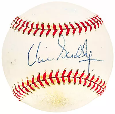 Vin Scully Autographed Signed NL Baseball Dodgers Announcer PSA/DNA #AM17436 • $799