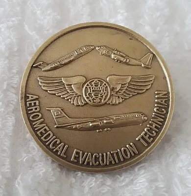 Authentic Usaf Aeromedical Evacuation Technician Medevac Old Rare Challenge Coin • $139.50