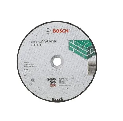 Bosch 2608600326 Stone Straight Cutting Angle Grinder Disc 9  230mm V.07/2018 • £14