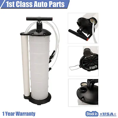 7.0 Liter Oil Changer Vacuum Fluid Extractor Manual Hand Operated Transfer Tank • $41.82