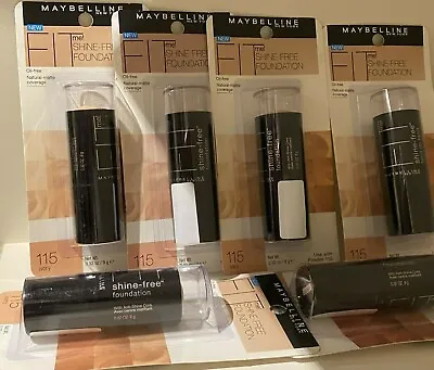 6 X Maybelline Fit Me Stick Makeup Foundation ❤ 115 Ivory ❤  • $43.36