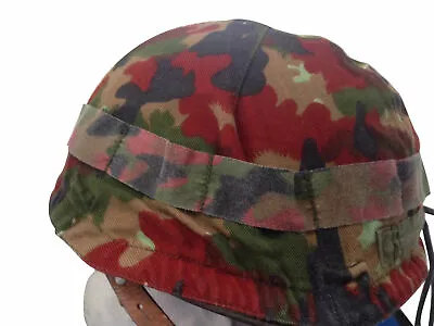 Genuine Military M1 M71 Universal Fit Helmet Cover Swiss Alpenflage Camo New • £6.67