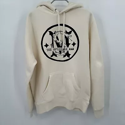 The Spirited Man Ivory Hoodie Sweatshirt Sz S Small NWOT Van Neistat Merch • $20