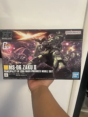 Gundam Bandai Rg Real Grade Model Kit 1/144 #04 Ms-06f Zaku Ii Green Figure • $30.99